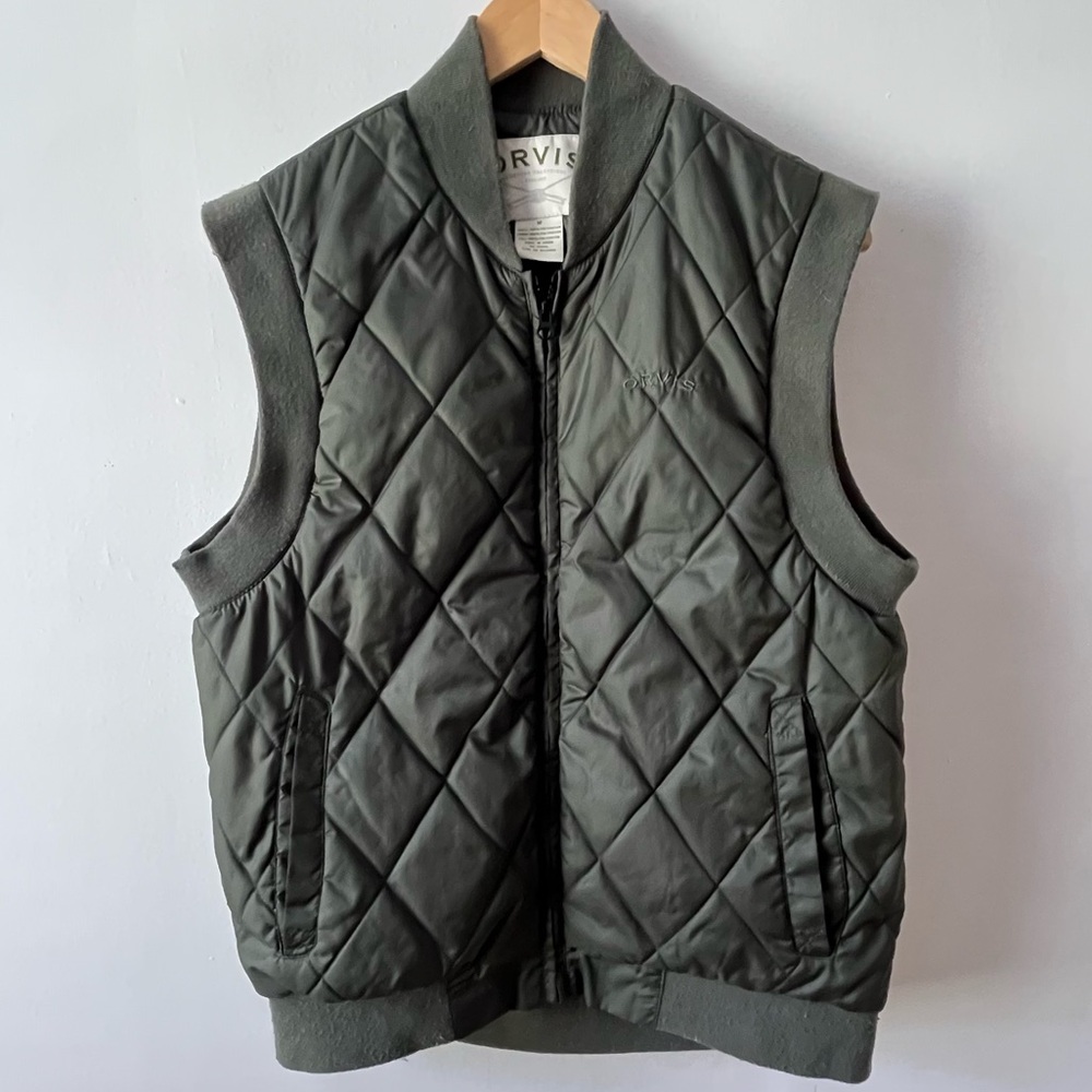 Orvis men’s primaloft quilted vest